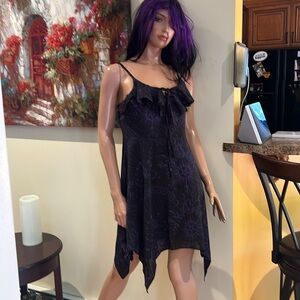 Killstar witches finger chiffon S dress nwt